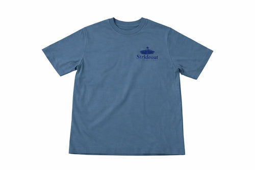 Strideout Heritage Semi-Oversized Tee – Blue