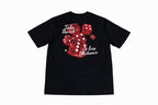 Lucky Dice Semi-Oversized Tee – Black