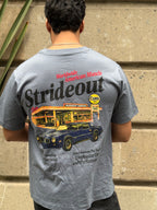 Strideout Heritage Semi-Oversized Tee – Blue